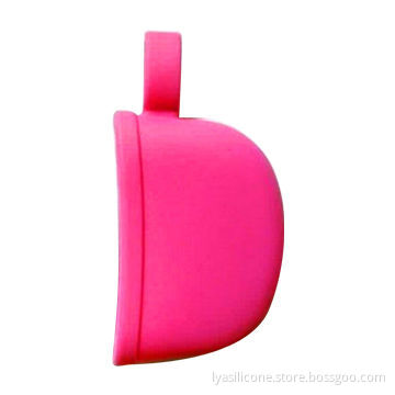 Double-ar pan silicone heat-resistance case, protects your hands from being hurt by heat